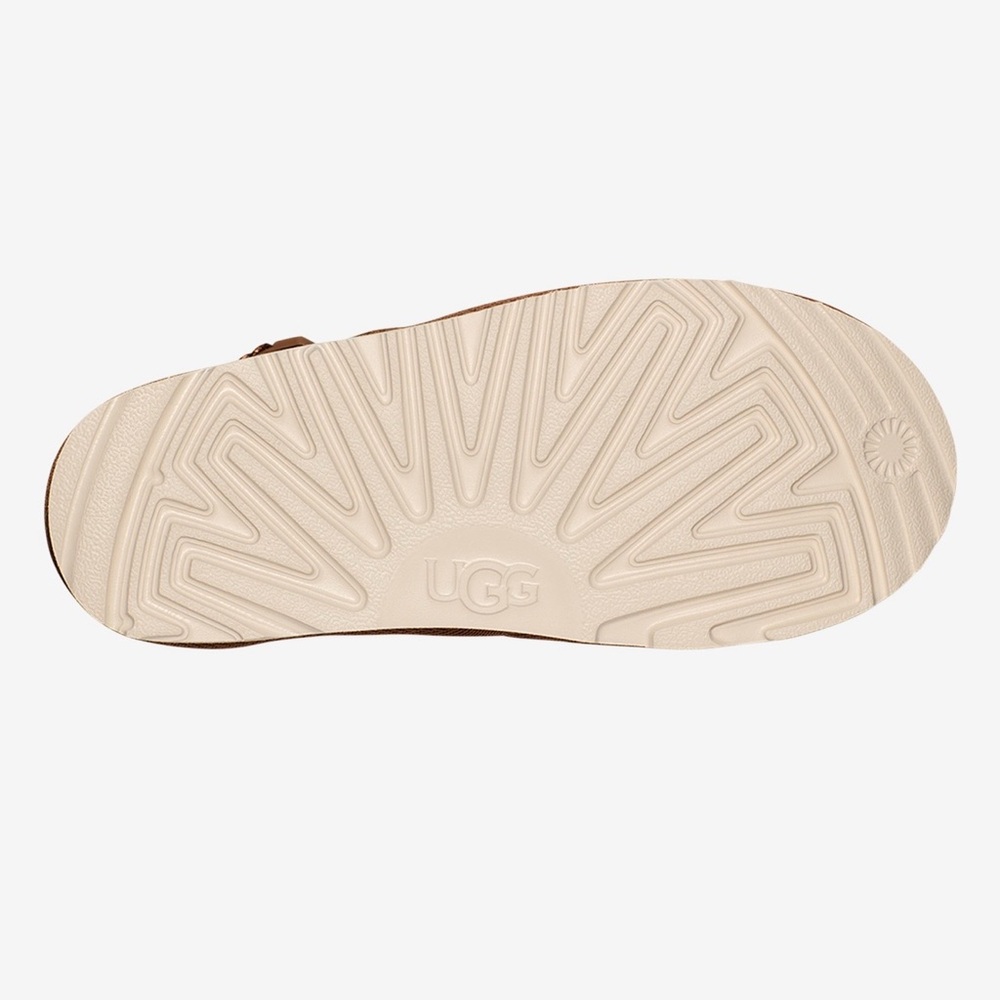 UGG Kids Backstrap Slip-On in Chestnut Brown - Picture 4 of 4